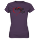 Stilisiertes Herz mit Pinselstrichen und Text "Lieblings Sozia"  - Ladies Premium Shirt