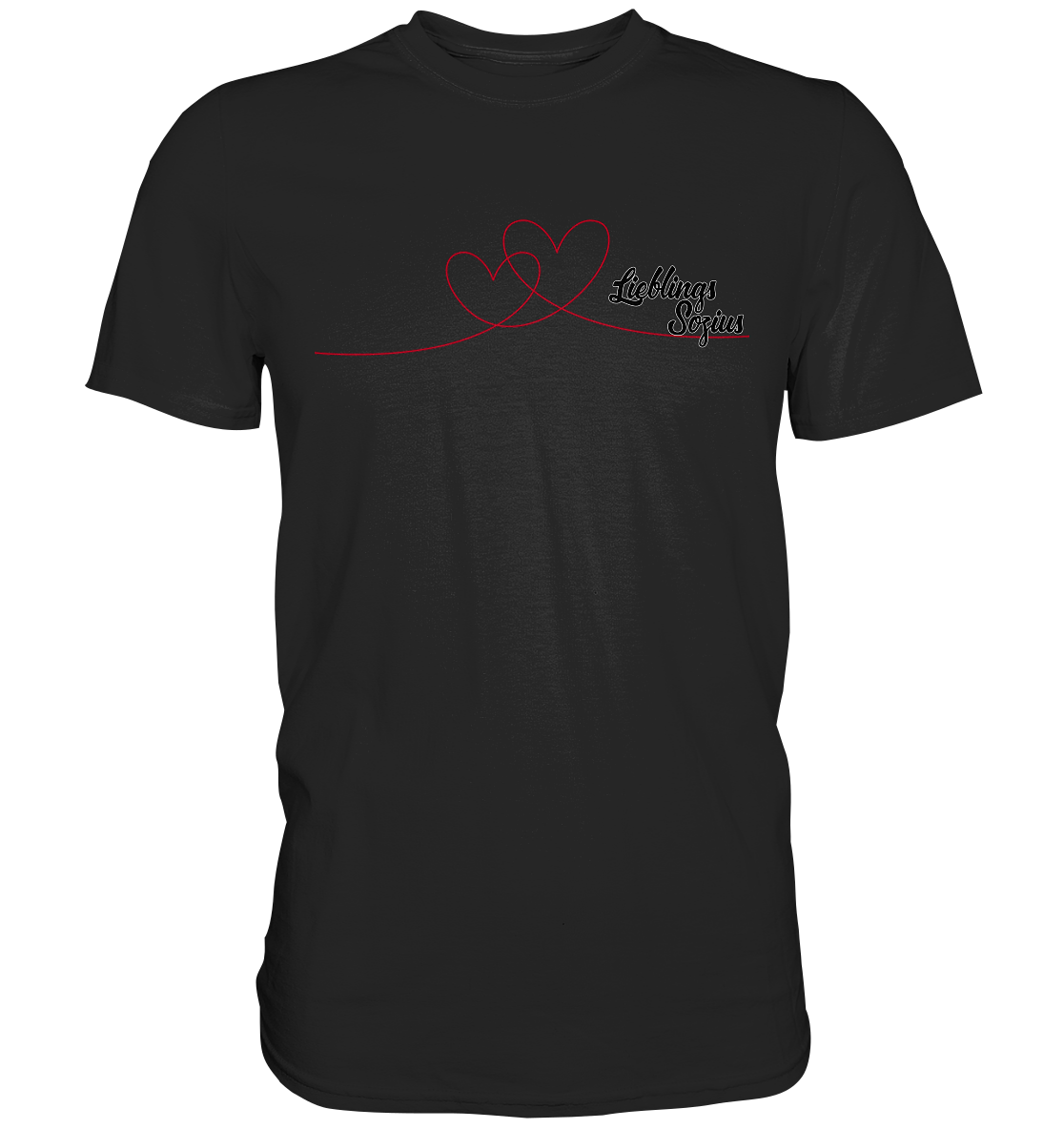 Doppelherz - Lieblings Sozius - Premium Shirt