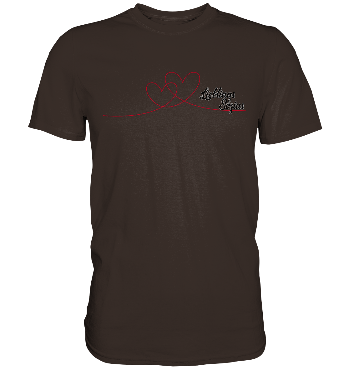 Doppelherz - Lieblings Sozius - Premium Shirt