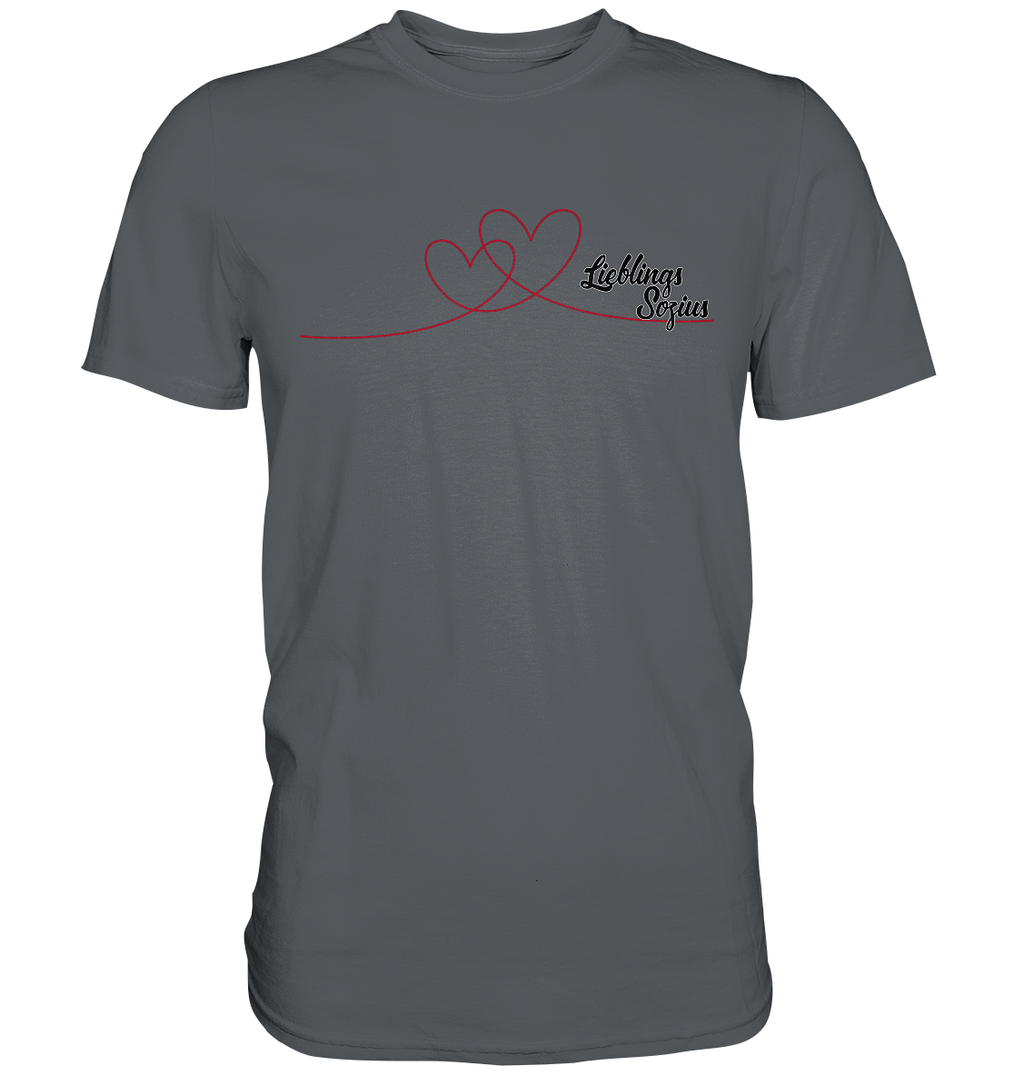 Doppelherz - Lieblings Sozius - Premium Shirt