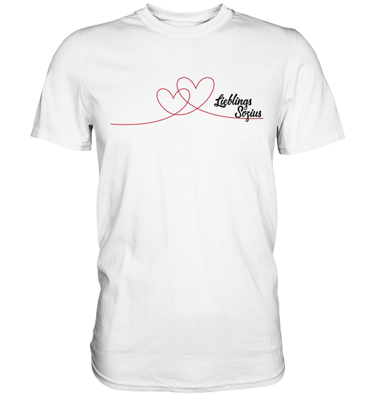 Doppelherz - Lieblings Sozius - Premium Shirt