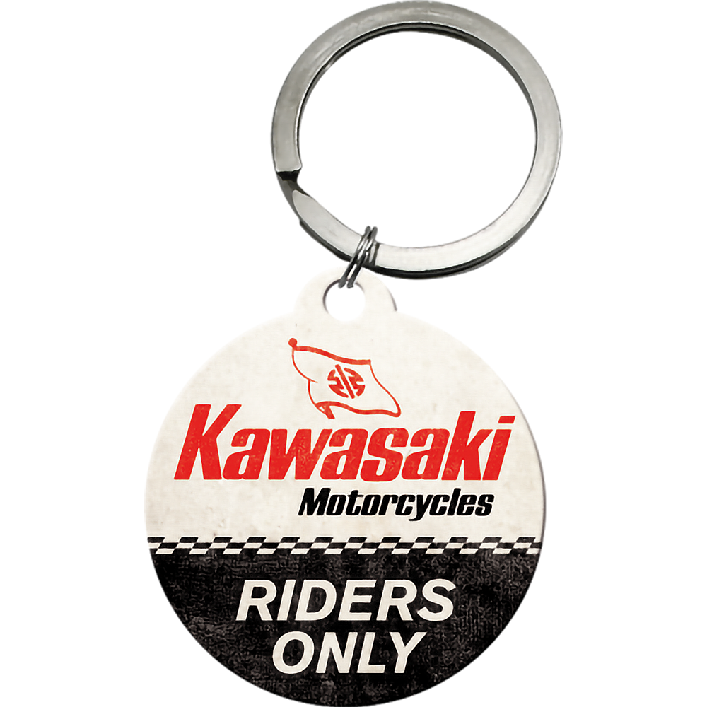Schlüsselanhänger - Kawasaki-Riders only 4cm –