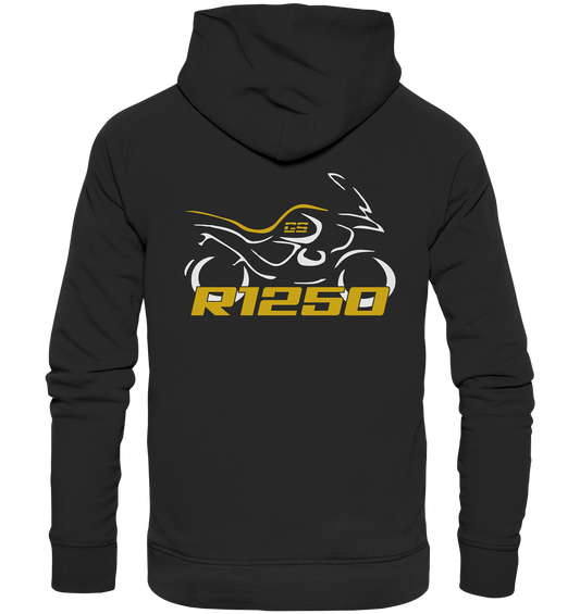 Motiv (hinten) R1250GS stilisiert - Premium Unisex Hoodie