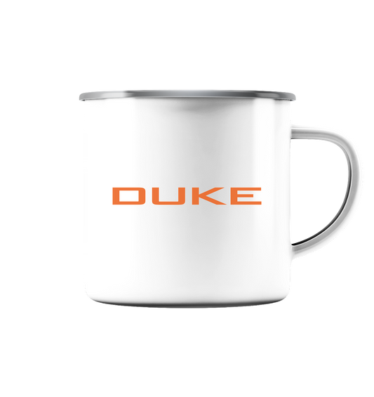 Duke  - Emaille Tasse (Silber)