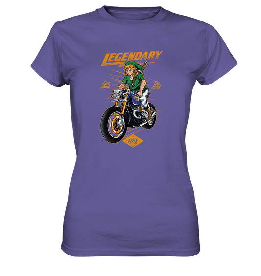 Motiv: Legendary Bikerlady - Ladies Premium Shirt - verschiedene Farben