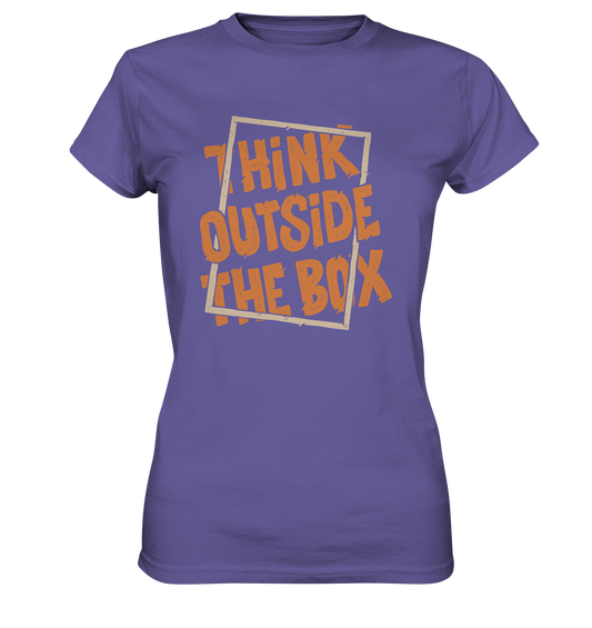 Think outside the box - Ladies Premium Shirt - mehrere Farben