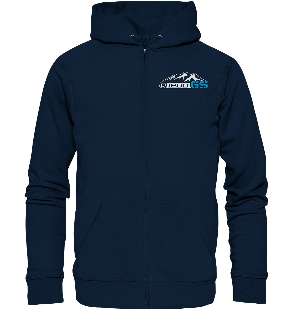 R1200GS modischer Motorrad-Zipper-Jacke Bergmotiv - Organic Zipper