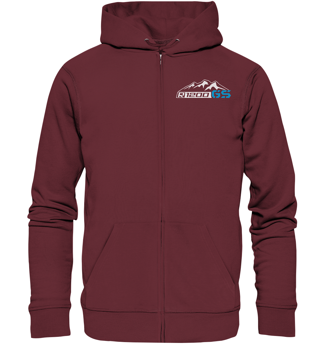 R1200GS modischer Motorrad-Zipper-Jacke Bergmotiv - Organic Zipper