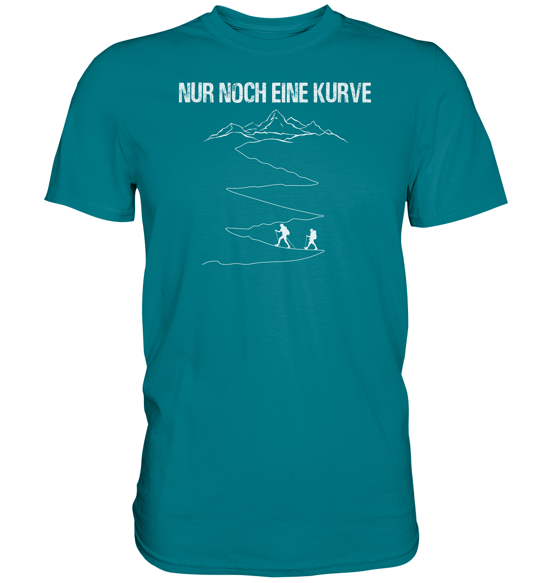 Nur noch eine Kurve - Premium unisex Shirt