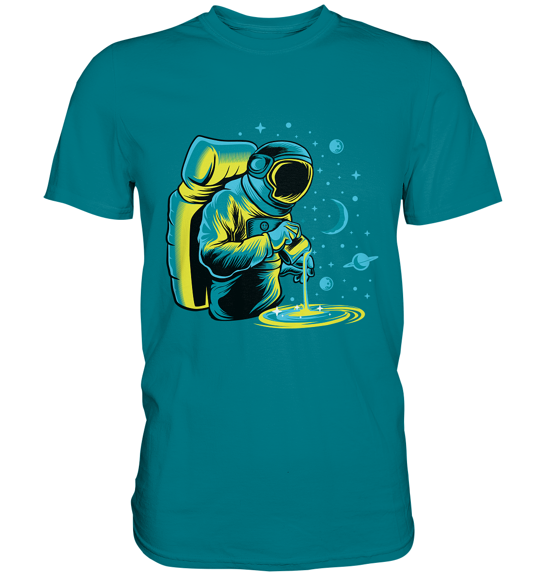 Space Barista - Unisex Premium Shirt - mehrere Farben