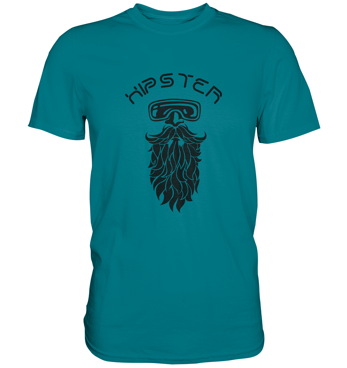 Hipster - Premium Unisex Shirt - mehrere Farben