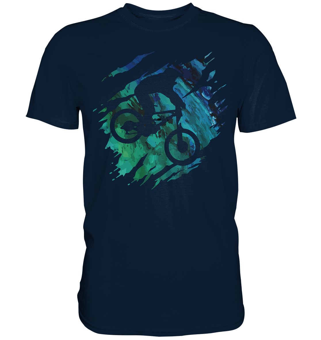 Sehr stylisches Shirt für alle Biker - Premium unisex Shirt