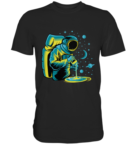 Space Barista - Unisex Premium Shirt - mehrere Farben