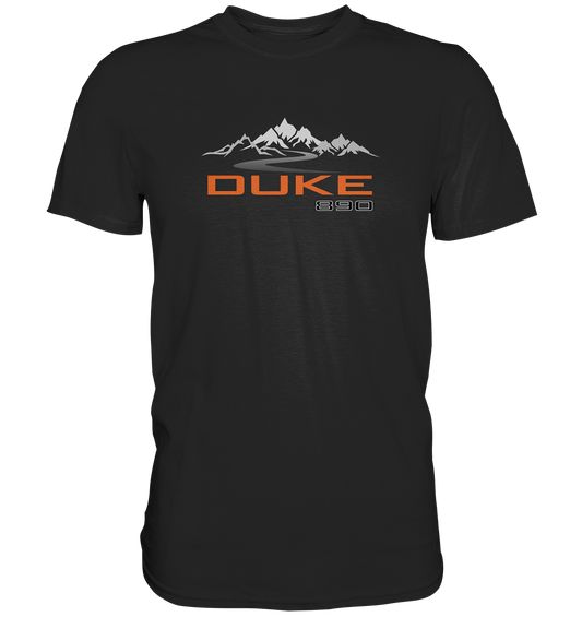 Duke 890 Tourmotiv - Premium unisex Shirt