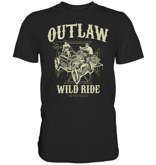 Outlaw wild ride - Premium unisex Shirt