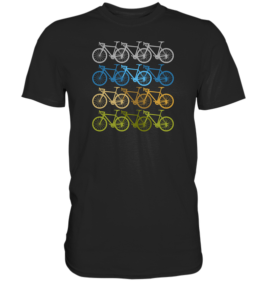 Stylisches Radler Shirt - Rad an Rad an Rad... - Premium unisex Shirt