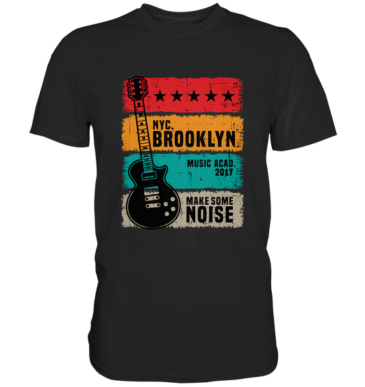 Brooklyn Guitar - Unisex Premium Shirt - mehrere Farben
