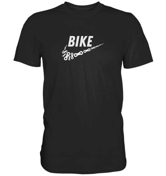 Stylisches Bike Motive mit Kette - Premium unisex Shirt