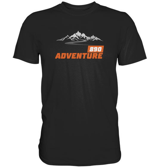 Adventure 890 Tourmotiv - Premium unisex Shirt