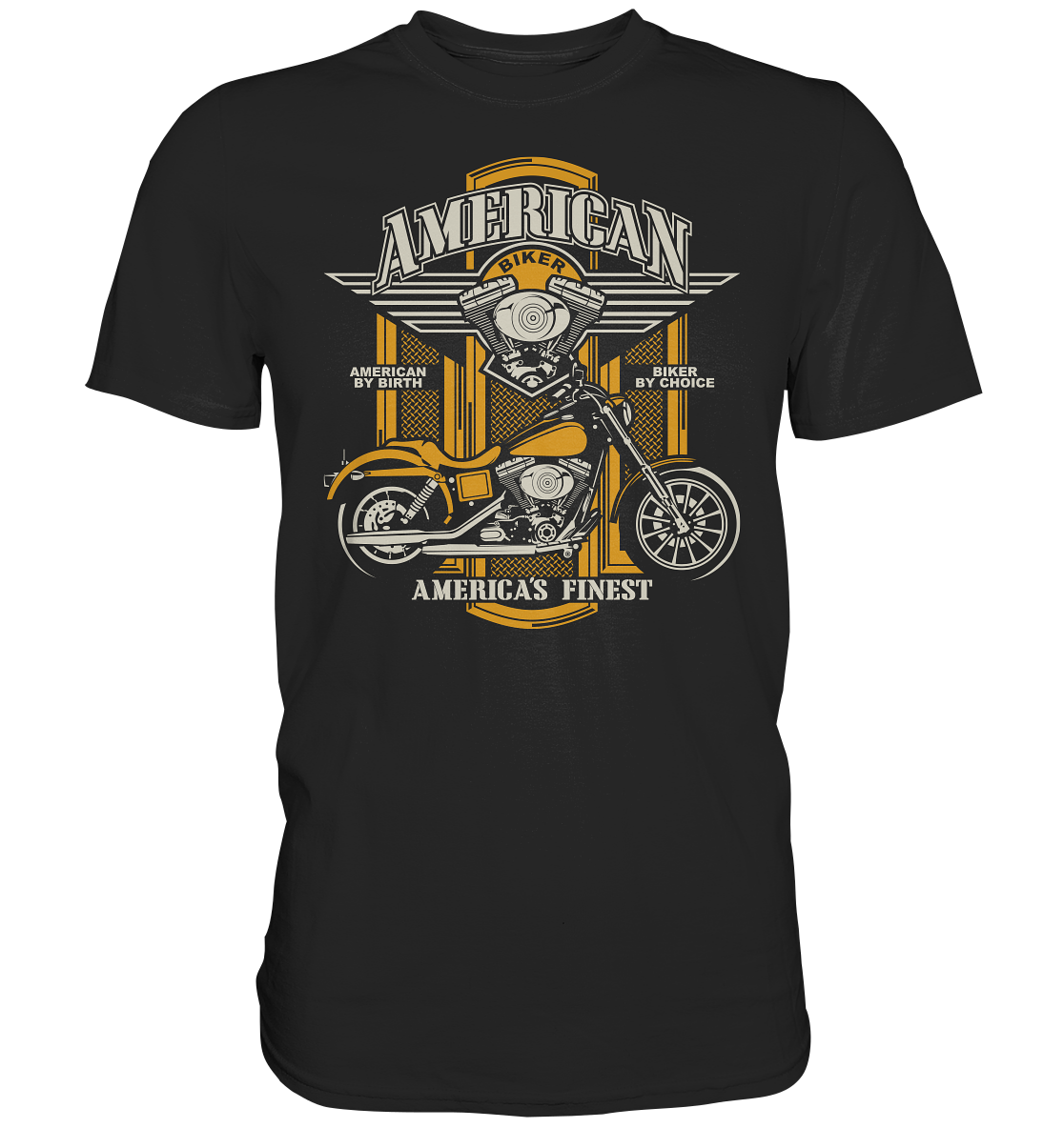 Americas Finest Choppermotiv - Premium unisex shirt
