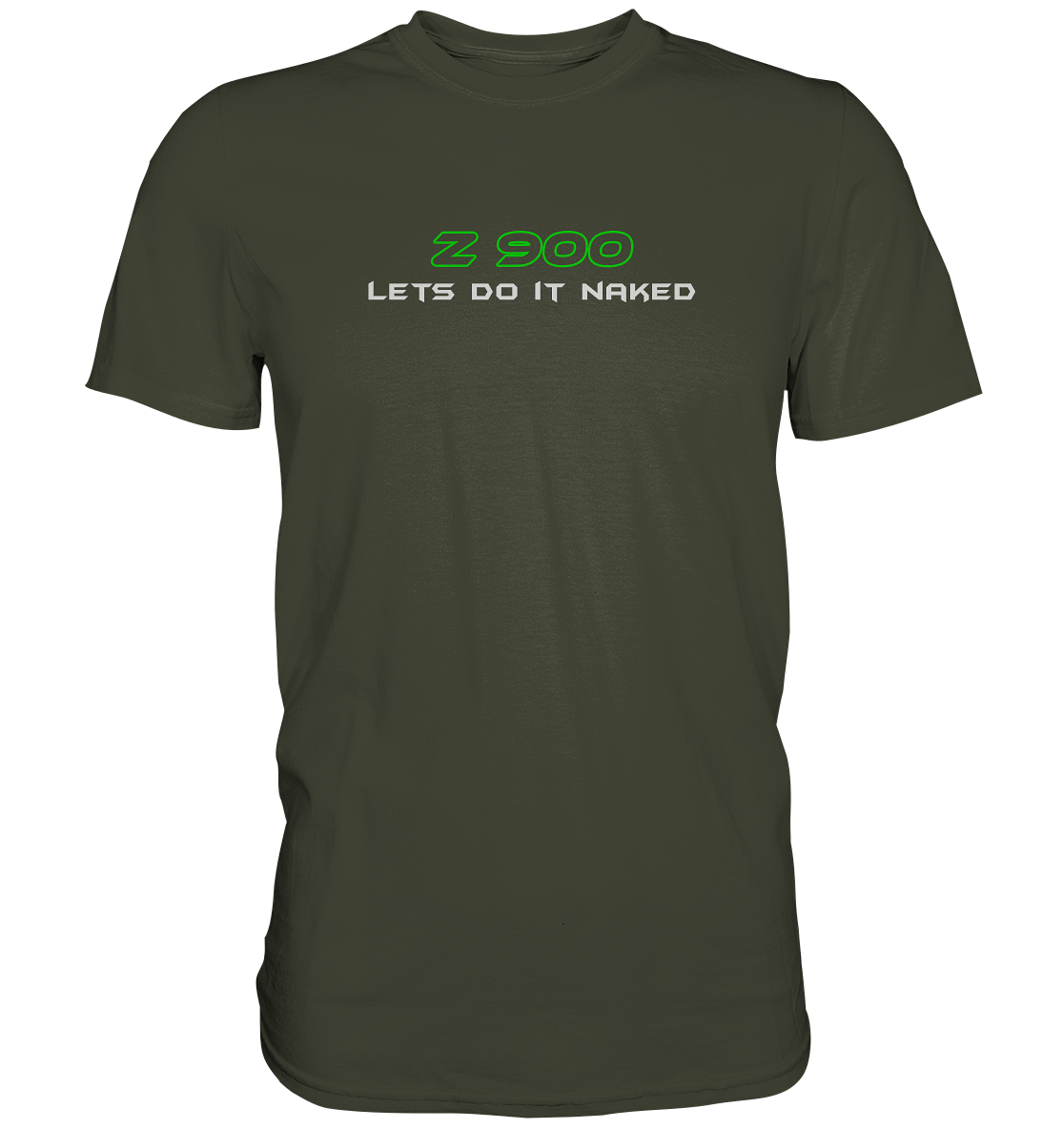 Z900 lets do it naked - Premium unisex Shirt