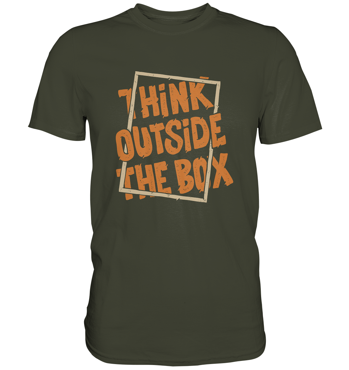 Think outside the box - Unisex Premium Shirt - mehrere Farben