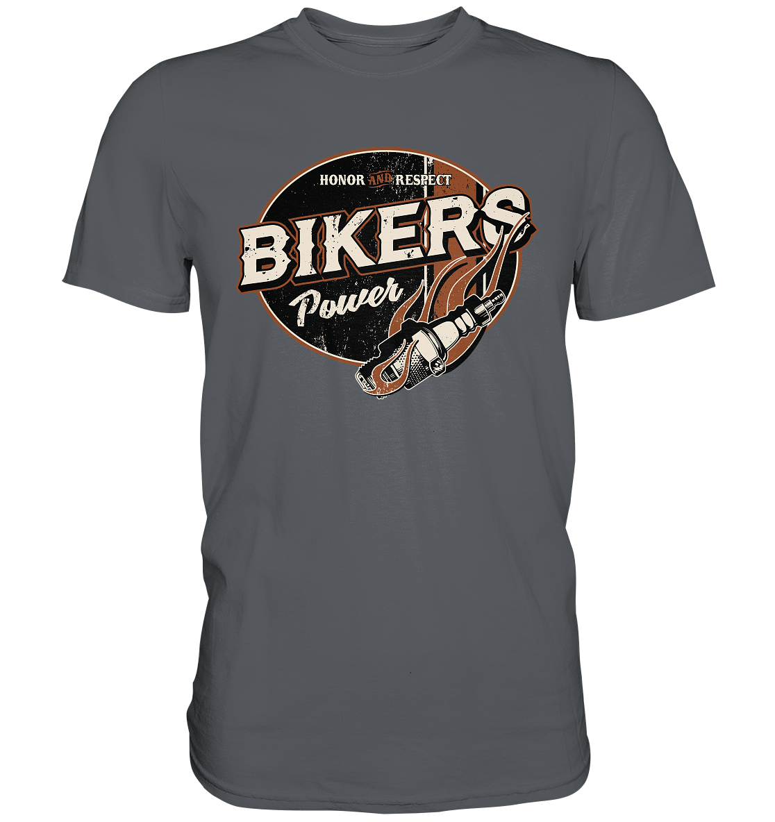 Bikers Power - Honor & Respect, Premium unisex Shirt