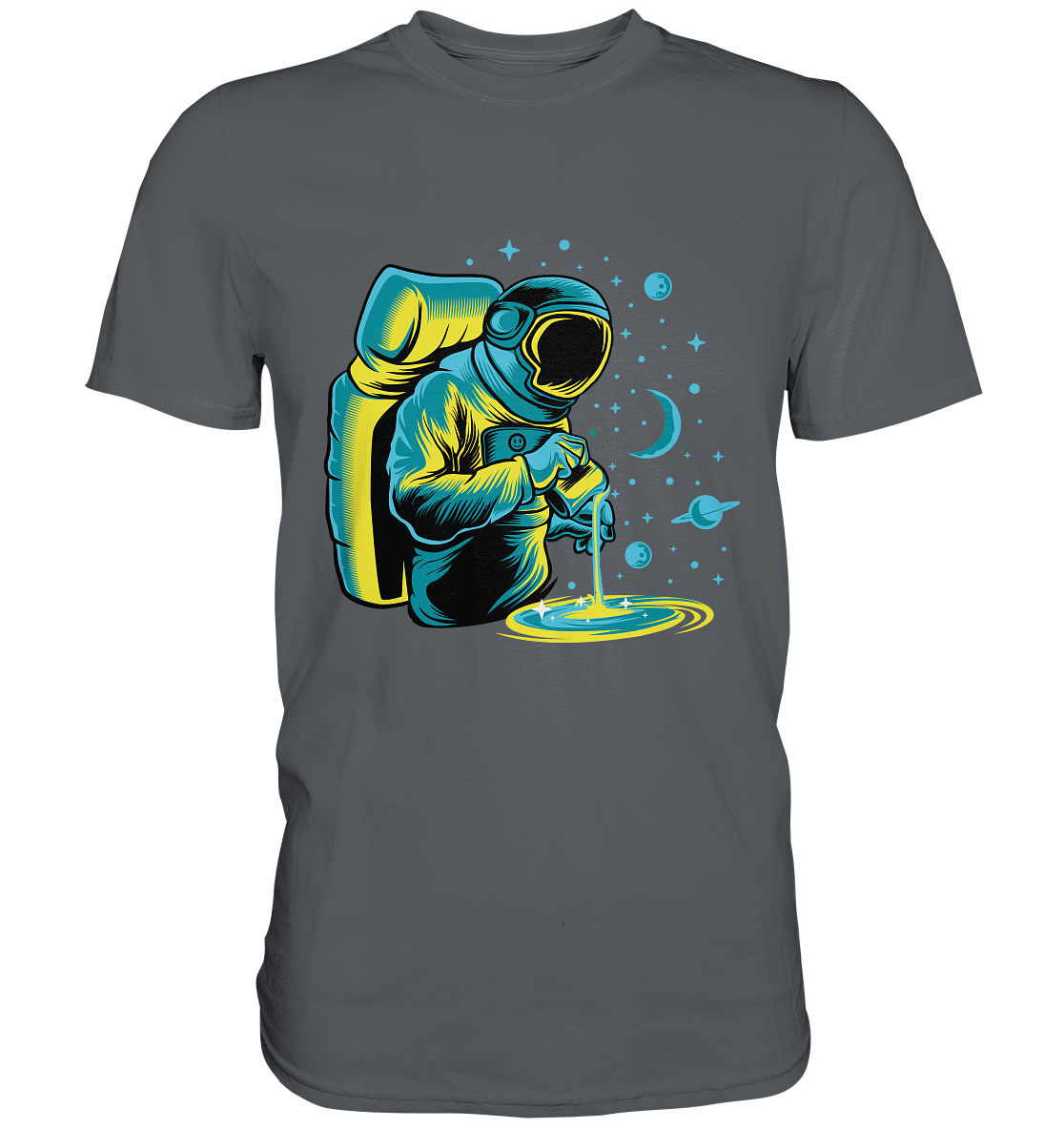 Space Barista - Unisex Premium Shirt - mehrere Farben