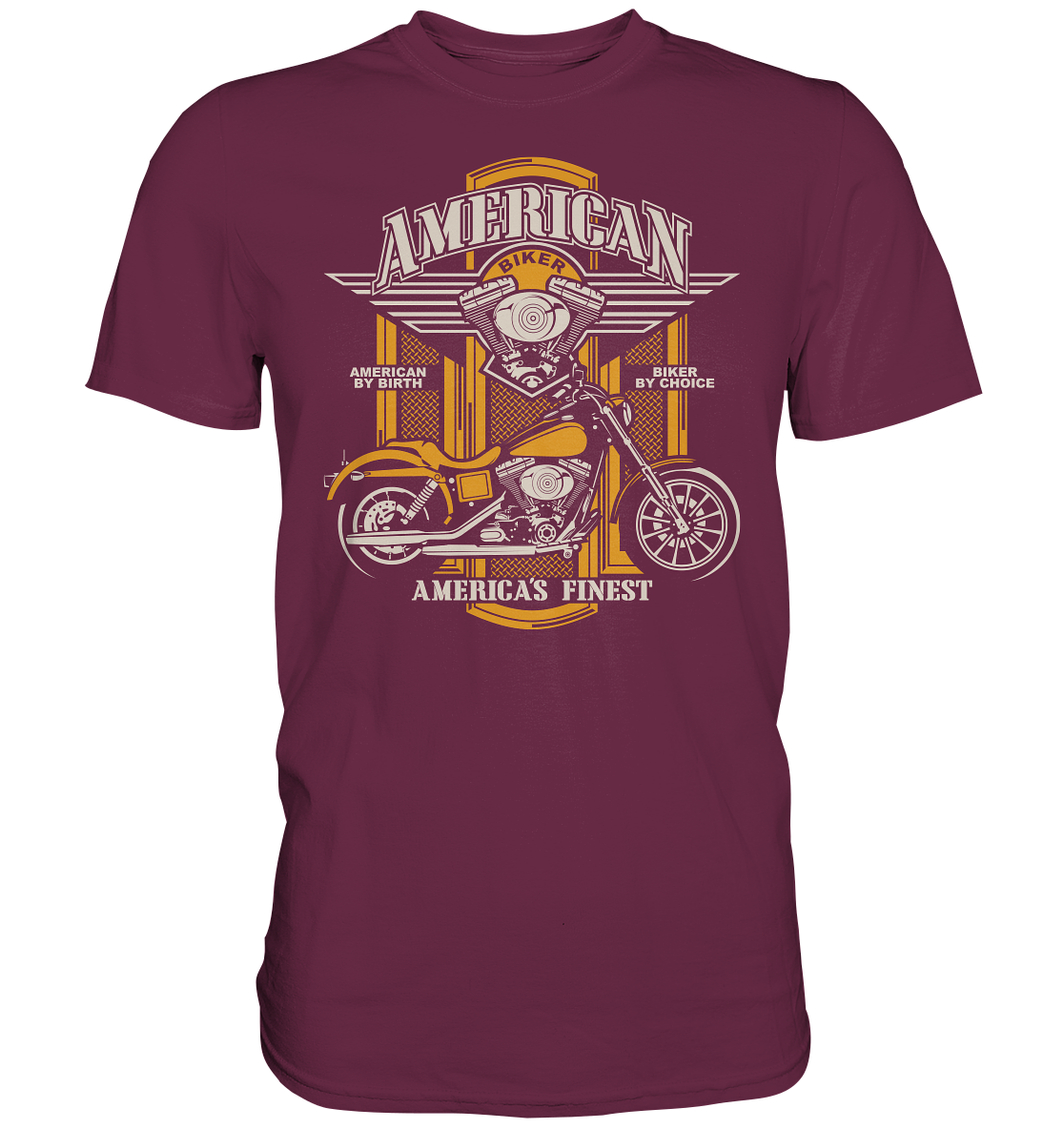 Americas Finest Choppermotiv - Premium unisex shirt