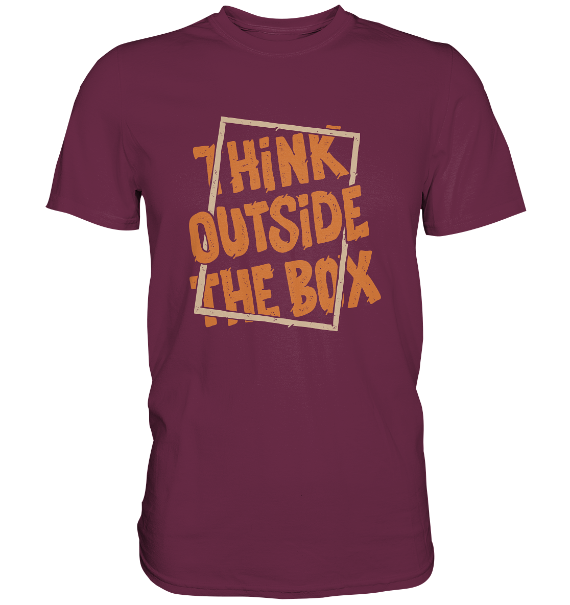 Think outside the box - Unisex Premium Shirt - mehrere Farben