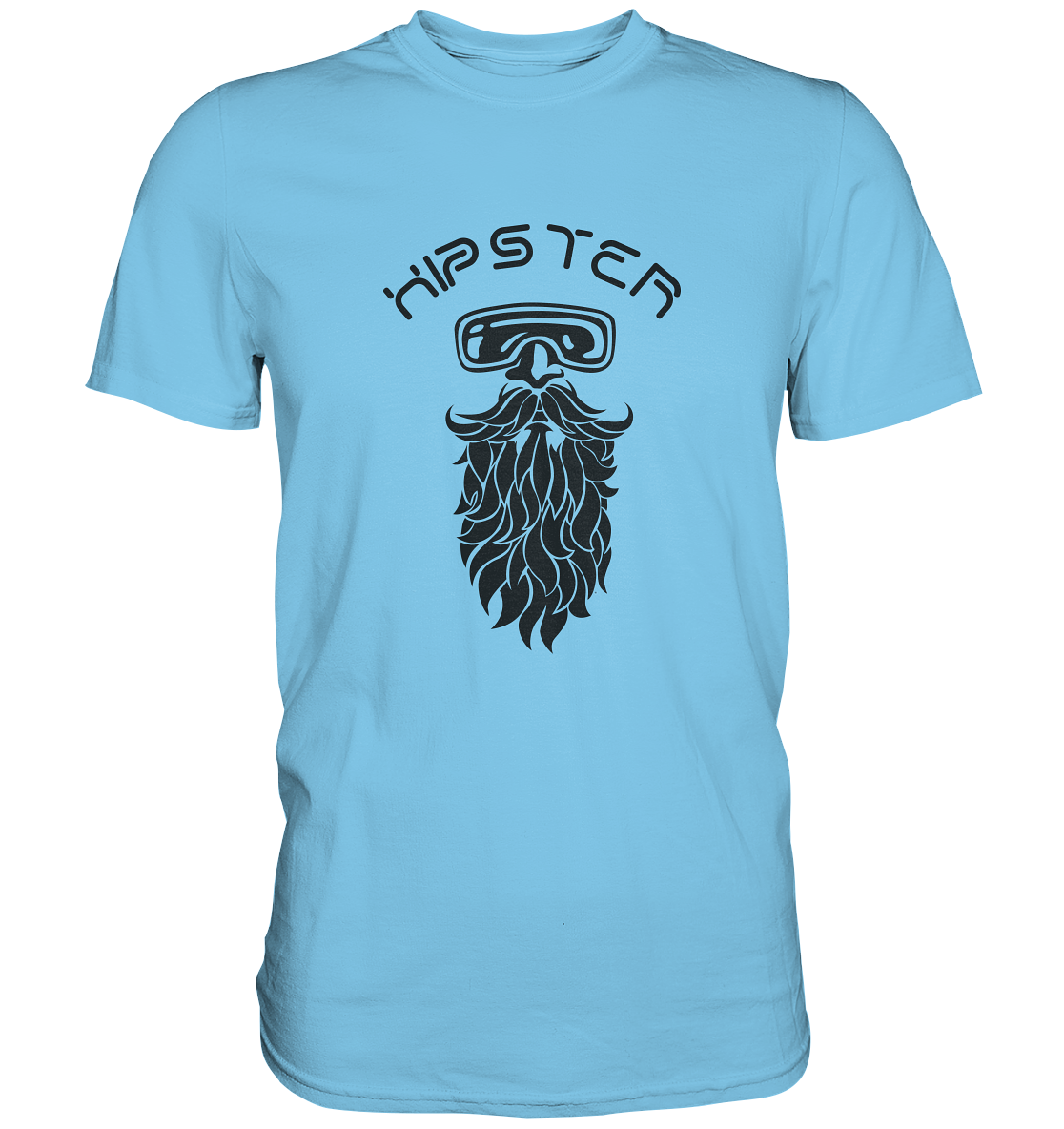 Hipster - Premium Unisex Shirt - mehrere Farben