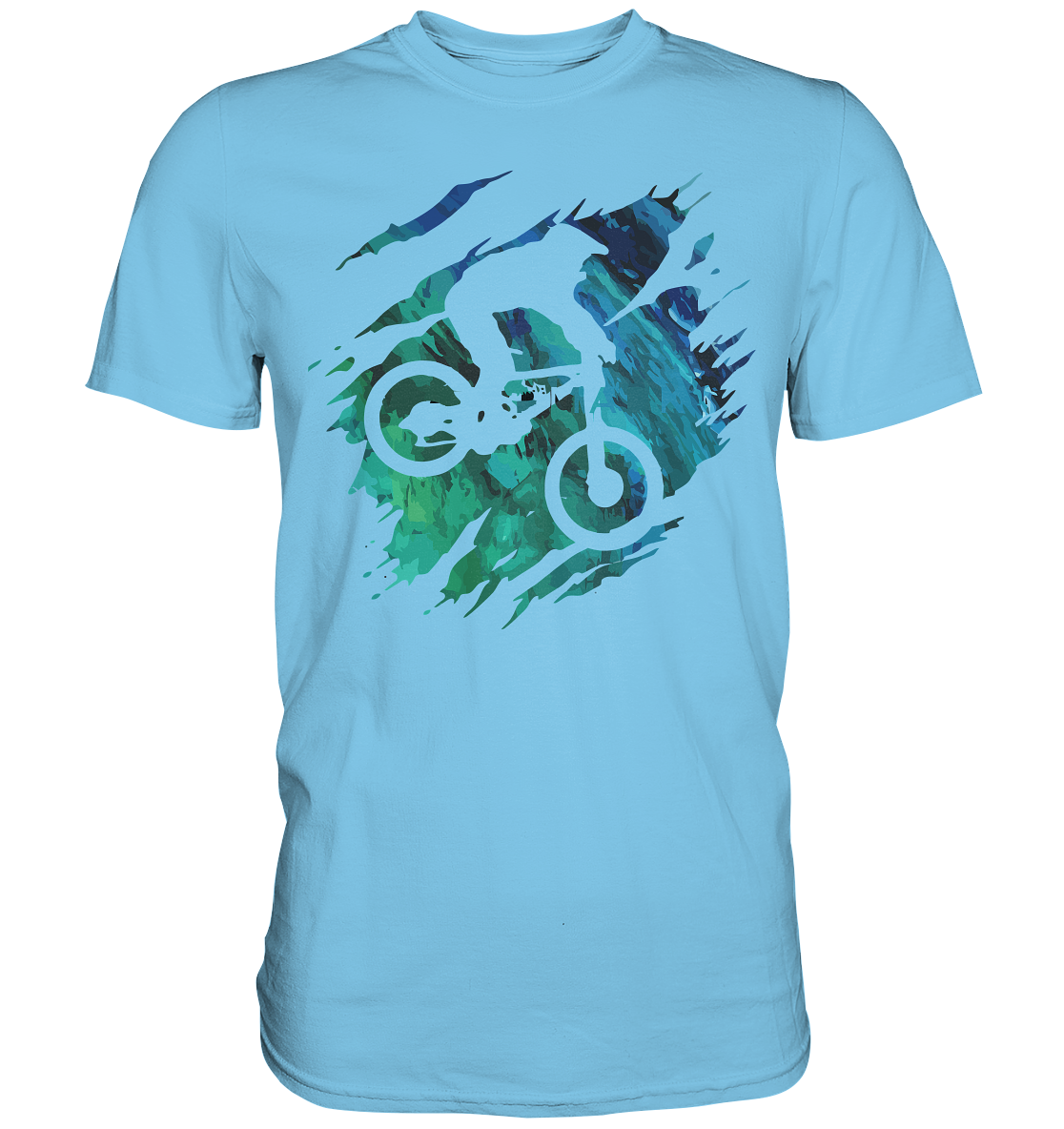 Sehr stylisches Shirt für alle Biker - Premium unisex Shirt