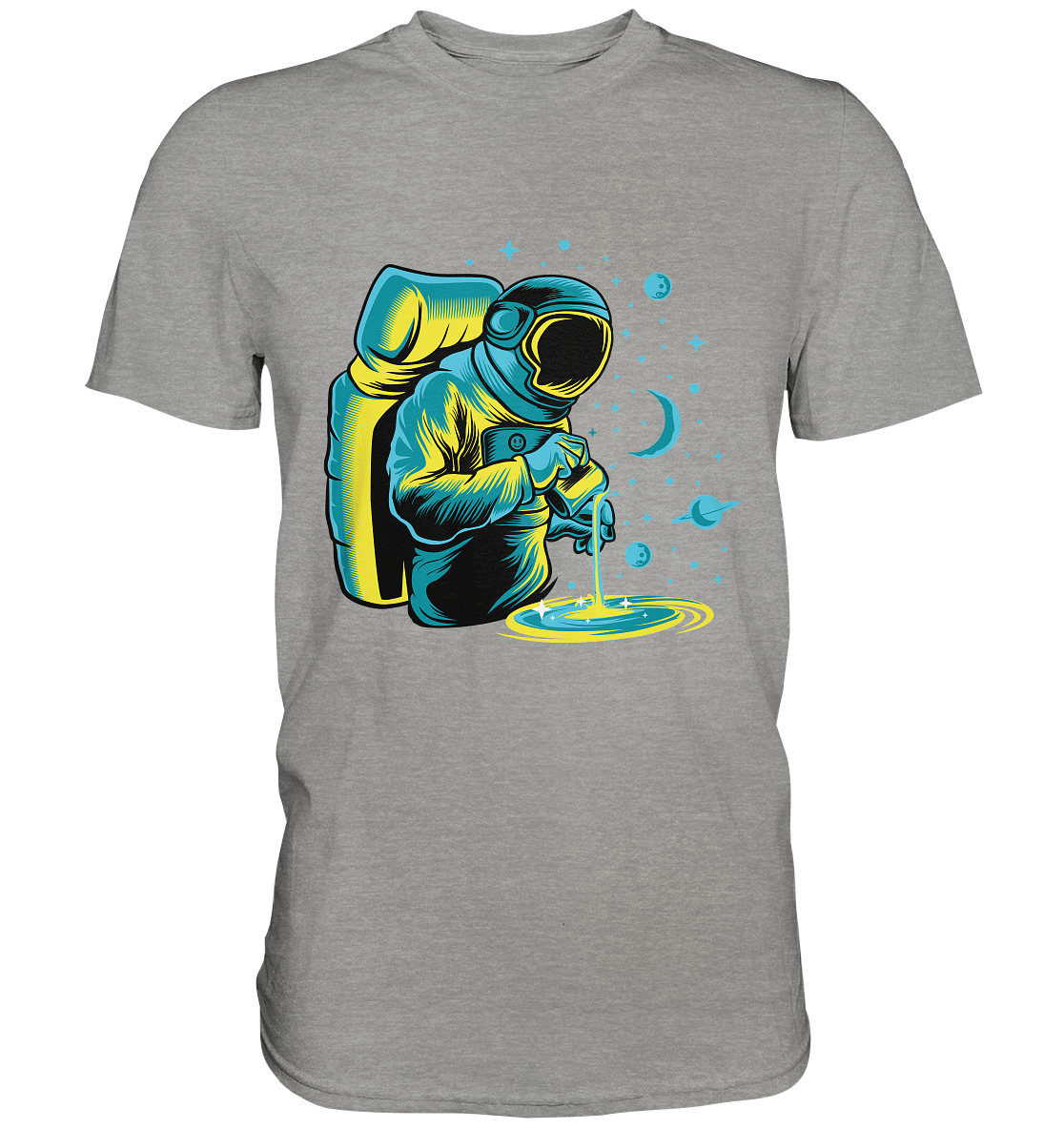 Space Barista - Unisex Premium Shirt - mehrere Farben