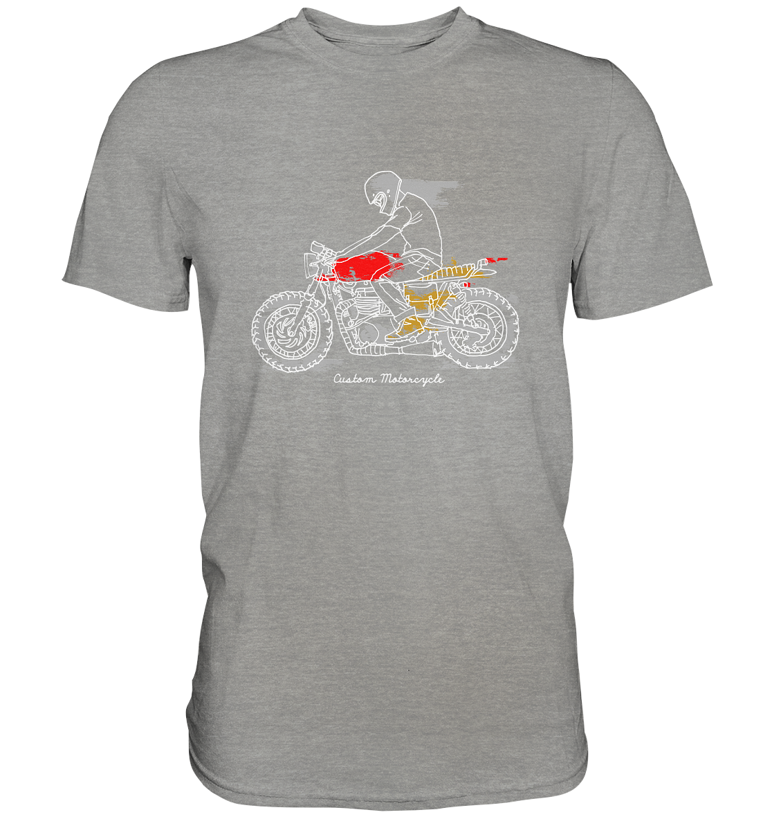 Custom Motorcycle - Premium unisex Shirt