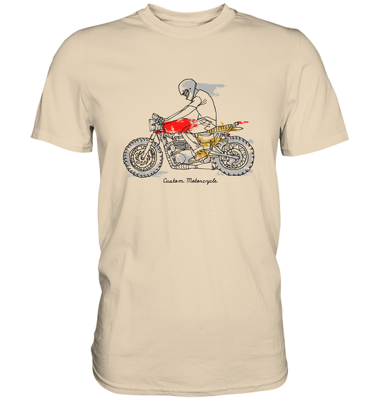 Custom Motorcycle - Premium unisex Shirt