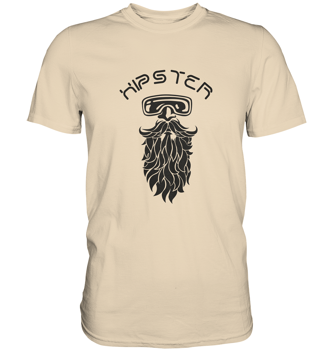 Hipster - Premium Unisex Shirt - mehrere Farben
