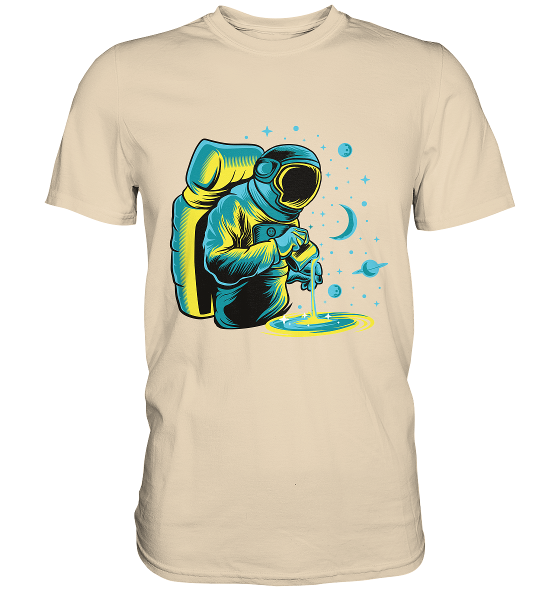 Space Barista - Unisex Premium Shirt - mehrere Farben