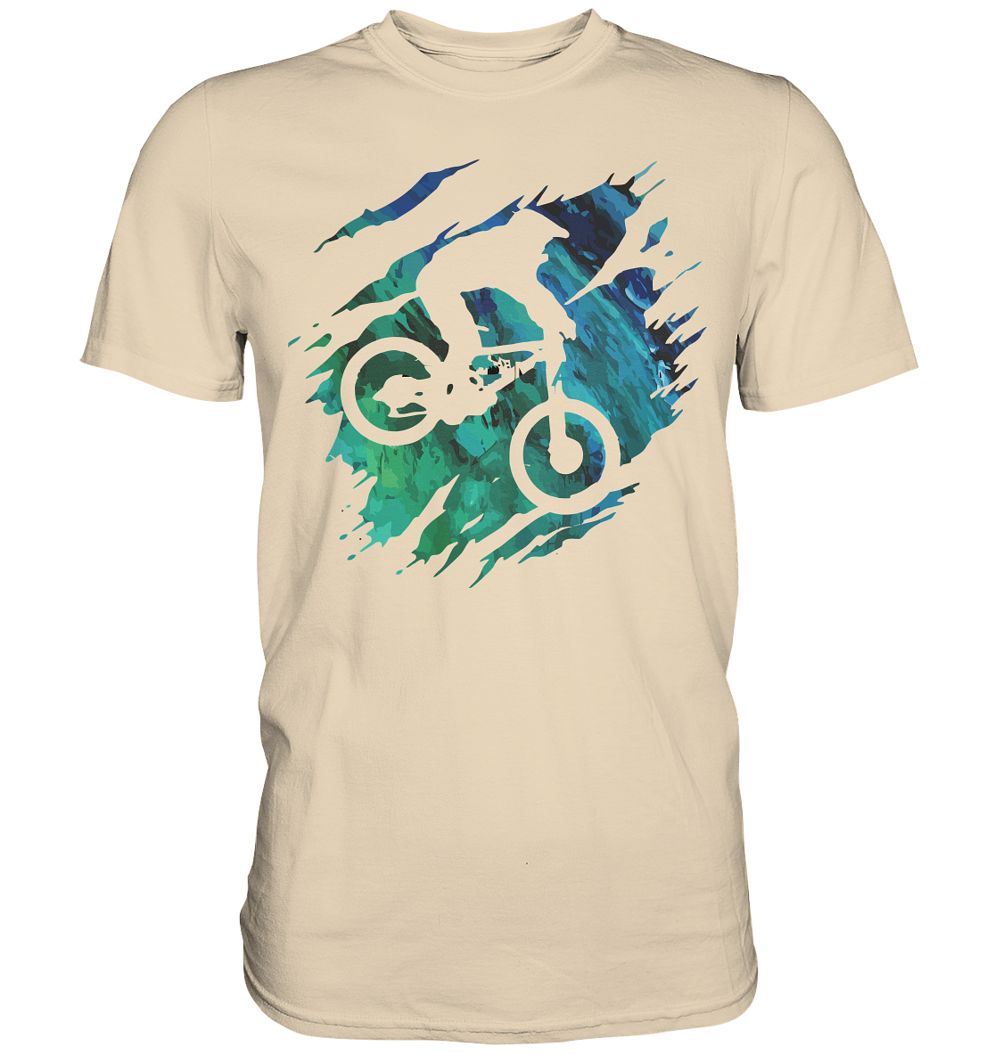 Sehr stylisches Shirt für alle Biker - Premium unisex Shirt
