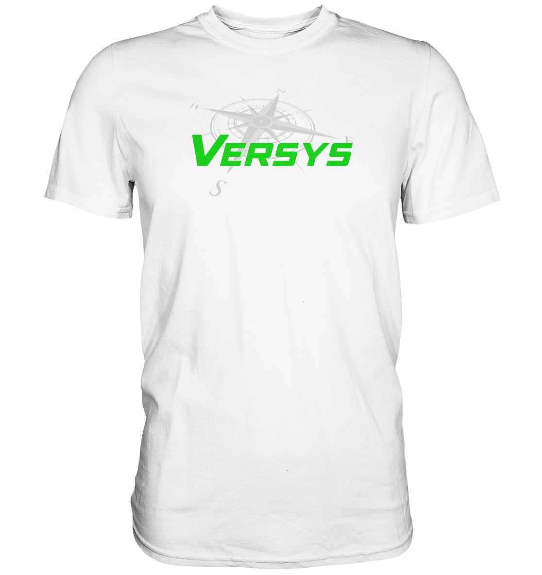 Versys mit Kompass - helle shirts - Premium unisex Shirt