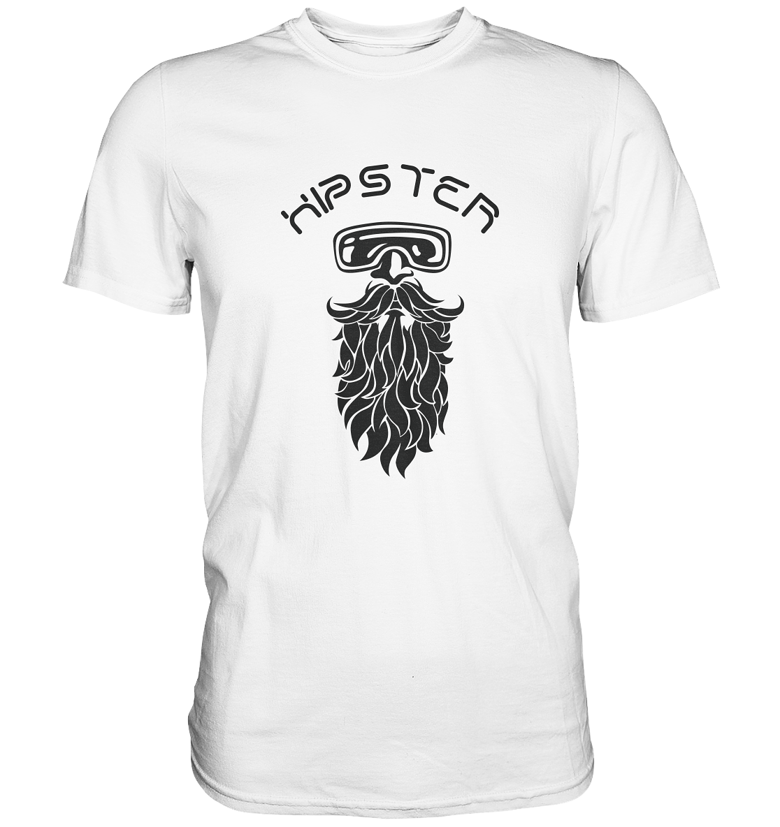 Hipster - Premium Unisex Shirt - mehrere Farben