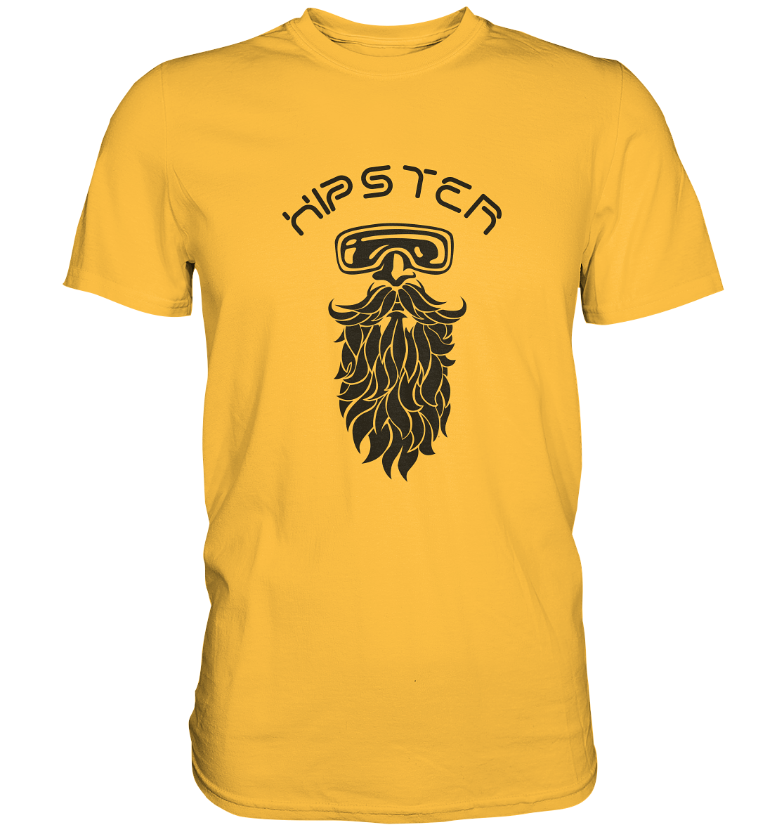 Hipster - Premium Unisex Shirt - mehrere Farben