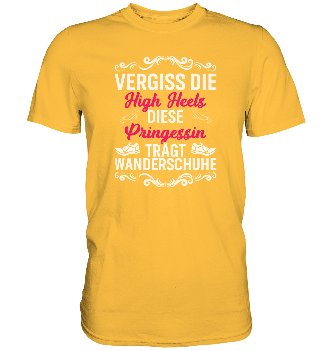 Vergiss die High Heels... - Premium unisex Shirt