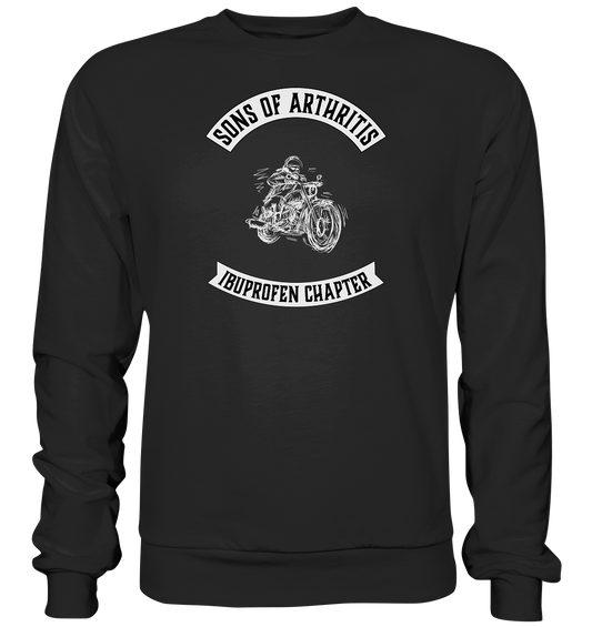 Sons of Arthritis. stlisierter Biker - Premium unisex Sweatshirt