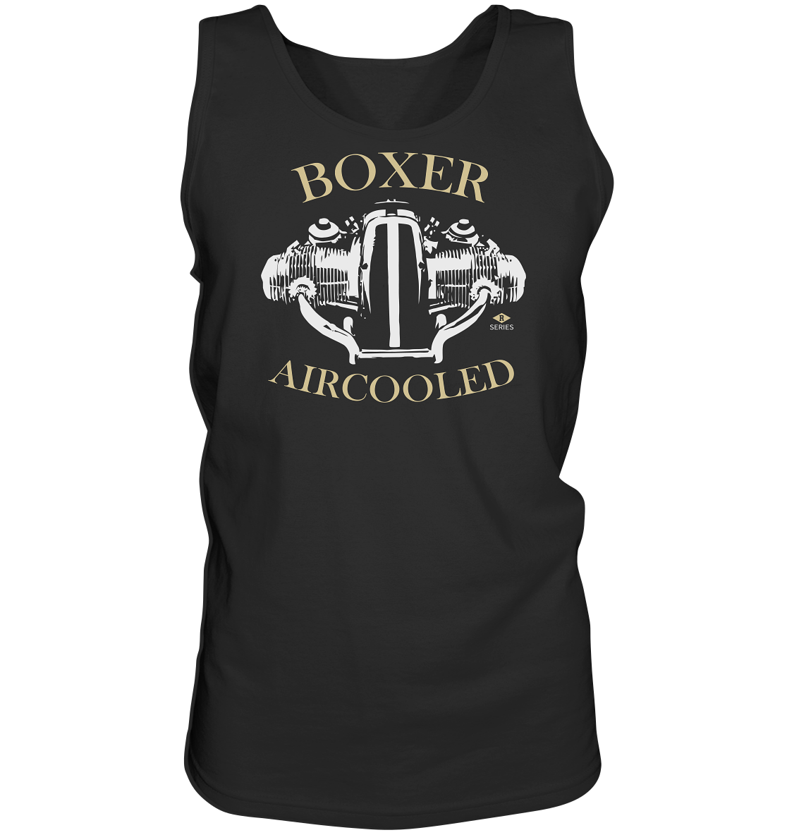 RESTPOSTEN Boxermotor helles Motiv - Herren Tank-Top XXL