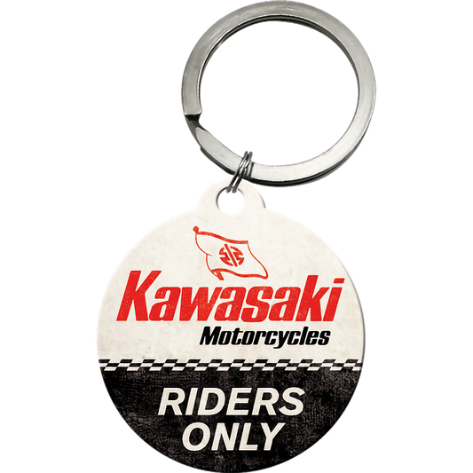 Schlüsselanhänger - Kawasaki-Riders only 4cm