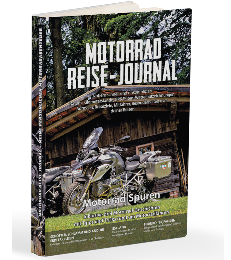 Das Motorrad Logbuch: Notizbuch + Logbuch für ambitionierte Motorradfahrer (Paperback)