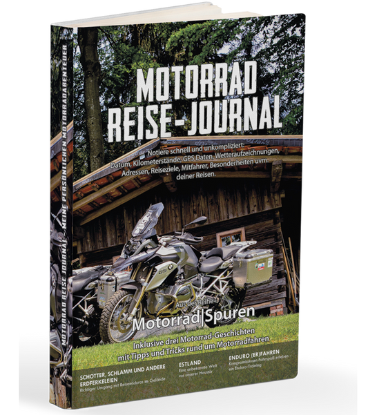 Das Motorrad Logbuch: Notizbuch + Logbuch für ambitionierte Motorradfahrer (Paperback)