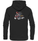 Comic Biker Motiv - Premium Unisex Hoodie