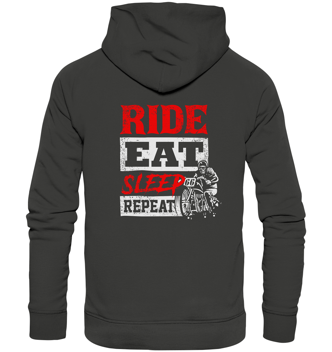 Ride, eat, sleep, repeat - Premium Unisex Hoodie
