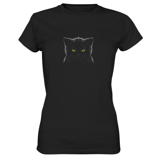 Black Cat - Ladies Premium Shirt - nur im schwarz